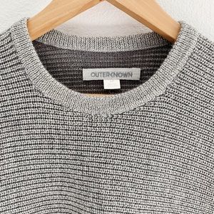 OUTERKNOWN - Men’s Grey Knitted Sweater